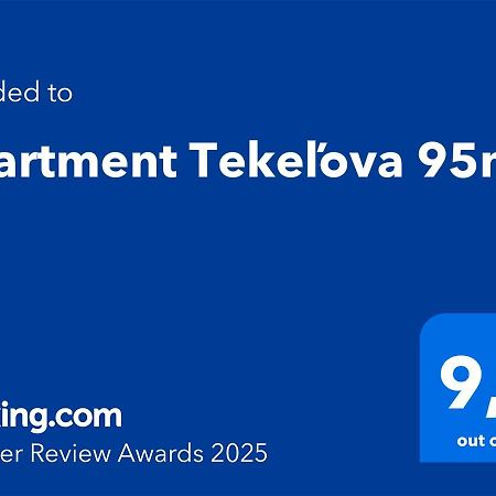 Apartment Tekelova 95M2 Прешов Экстерьер фото