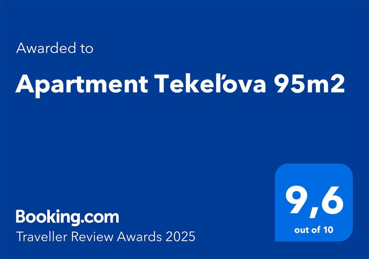Apartment Tekelova 95M2 Прешов Экстерьер фото